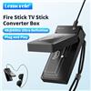 Lemorele 4K HDMI a tipo C Switcher Occhiali AR Adattatore di ricarica Adattatore video con batteria Convertitore per occhiali AR per TV Stick
