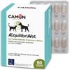CAMON | AEquilibriAVet Alimento Complementare per Cani e Gatti con Melissa, Valeriana, Zenzero e Triptofano, Azione Calmante e Rilassante, 60 Compresse da 1gr