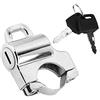 Duokon lucchetto harley-Duokon 22 millimetri manubrio moto casco serratura, lucchetto universale di sicurezza casco moto con 2 chiavi(placca)