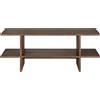 Ethnicraft - Tavolino Kabuki - Marrone - Teak massello verniciato - Designer Reynaldo Zapp