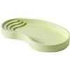 13 DESSERTS - Piano/vassoio Piscinetta - Verde - Legno laccato - Designer 13Desserts