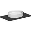 SCARABEO CERAMICHE SCARABEO - WIND lavabo in ceramica da appoggio 54,5x45cm [bianco lucido] - 8030