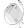 Cellularline Caricabatterie da rete 30W con cavo retrattile