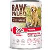 RAW PALEO Beef Rabbit Puppy 400g alimento umido manzo con coniglio per cuccioli