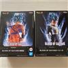 BANPRESTO Set di 2 figure Dragonball Goku & Vegeta Blood of saiyans