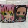 BANPRESTO Demon Slayer-Kimetsu no Yaiba- Mitsuri Kanroji Nezuko Kamando Qposket set di 2