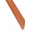 FRATELLI VITALE S.R.L. Battiscopa pvc h.cm.7 per mt.2 colore noce