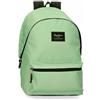Pepe Jeans unisex. 63224A5 Zaino per laptop colorato Aris verde pastello [2845604], Casual, Poliestere