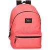 Pepe Jeans unisex. 63224A4 Aris Zaino porta computer in corallo colorato con due scomparti [2947891], Casual, Poliestere