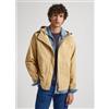 Pepe Jeans per uomo. PM402788 Giacca Bane beige [3046390], Casual, Cotone, Manica lunga, Sostenibile