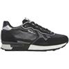 Pepe Jeans per donna. PLS40009 Sneakers in pelle nera con paillettes Brit [3081579], Nero, Basso, Stringhe, Casual