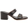Neosens per donna. 331741101003_001 Sandali in pelle S3174 nero -Altezza tacco 6cm- [3083791], 5 a 8cm, Nessuno, Casual, Da sera