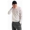 A|X Armani Exchange per uomo. 8NZM5AZM1YZ1116 Maglione bianco semplice [3104885], Casual, Lana