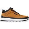 Timberland per uomo. TB1A2A152311 Sneakers Field Trekker in pelle marrone [3197397], Basso, Stringhe, Casual