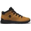 Timberland per uomo. TB0A2FEP2311 Sneakers Sprint Trekker mid-top in pelle con lacci gialle [3197577], Basso, Stringhe, Casual, Sportivo, Gi