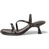 Neosens per donna. 331671101003_001 S3167 Sandali Godello in pelle nera [3237387], Nero, 1 a 3 cm, Nessuno, Casual, Da sera