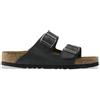 Birkenstock per uomo. 752481 Sandali in pelle nera Arizona [3247618], Nero, Basso, Nessuno, Casual