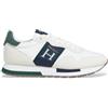 Hackett London per uomo. HMS200034 Sneakers bianche Keston Tape [3249240], Bianco, Basso, Stringhe, Casual