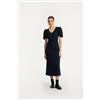 Rotate per donna. 1145071725 Abito blu navy Sigrid [3249992], Casual, Da sera, Poliamide, Manica corta