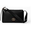 Twinset per donna. 252TB7023 Borsa a tracolla con logo nero [3250186], Casual, Poliuretano