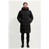 Pepe Jeans per uomo. PM4027168 Cappotto nero Jussel [3251438], Casual, Poliestere