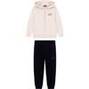 EA7 per ragazzo. 7B000031_AF10380 Tuta in stile beige [3251584], Casual, Sportivo, Cotone, Multisport, Manica lunga, moda per bambini
