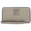A|X Armani Exchange per donna. 9484860A874U6242 Portafoglio orizzontale color talpa [3260789], Casual, Verde, Poliestere