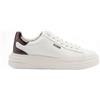 Guess per donna. FLFE10PEL12 Sneakers bianche Elbina [3276670], Bianco, 1 a 3 cm, Stringhe, Casual