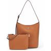 Guess per donna. HWBG6974040 Borsa a secchiello Meridian II marrone [3276680], Casual, Poliuretano