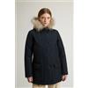 Woolrich per donna. CFWWOU0540FRUT0001 Parka artico in tessuto Ramar blu navy [3279550], Casual, Cotone