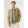 Pepe Jeans per uomo. PM4027185 Giacca beige Joshua [3286763], Casual, Cotone