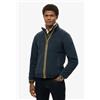 Superdry per uomo. M2014154A Felpa Navy Estate [3292928], Casual, Polister riciclato, Sostenibile
