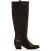 Mustang per donna. 55464 Stivali texani marroni [3297021], Marrone, 3 a 5cm, Cerniera, Casual