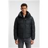 BOSS per uomo. 50528573 Cappotto Omaris nero [3298054], Casual, Poliestere