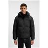 BOSS per uomo. 50543618 Cappotto Orbok nero [3298127], Casual, Poliestere