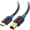 Cable Matters Cavo USB-C a USB-B per stampante, 3 m, Nero
