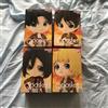 BANPRESTO Qposket Attack on Titan Eren Levi vol.2 Mikasa Armin Figure B Set Q posket