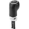 Hacreyatu Pomello del cambio cromato a 5 6 marce per Opel/Vauxhall Corsa D 2006 2007 2008 2009 2010-2014 (testa a 6 velocità