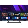PEAQ PTV32VH-7025C TV LED, SMART TV, 32 ", HD, Processore Quad Core CA53, Black, Classe E