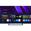 PEAQ PTV40VF-7025C TV LED, SMART TV, 40 ", Full-HD, Processore Quad Core CA53, Black, Classe E