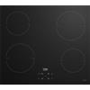 Beko Piano a Induzione HII64401QT 60 cm 4 Zone Nero Touch Control Timer