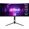 Dahua Technology LM30-E330CA Monitor PC 76,2 cm (30") 2560 x 1080 Pixel UltraWide Full HD LCD Nero, Rosso [DHI-LM30-E330CA]