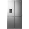 Hisense frigorifero Quattro Porte RQ758N4SWSE libera installazione 606L Classe E Dispenser Acqua Metal Cooling WiFi GARANZIA ITALIA