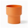 no brand Riduzione conica concentrica in PVC arancione - varie misure