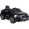 Macchina Elettrica per Bambini BMW 6GT 6V, Macchina Telecomandata con Musica e Fari LED, MP3, Clacson, 106 x 64 x 51 cm, Nero
