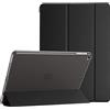 ProCase Cover per iPad 6/ iPad 5/ iPad 9.7", iPad Air 2 / iPad Air 1(A1893 A1954 A1822 A1823 A1566 A1567 A1474 A1475 A1476), Flessibile Morbida TPU Cover Traslucida Smerigliata Sottile -Nero