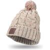 August EPA30 - Bluetooth cap - Berretto Invernale con Sistema di Cuffie Stereo Bluetooth, Microfono, Vivavoce e Batteria Ricaricabile - Compatibile con iPhone iPad Computer Tablet Smartphone