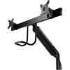 V7 Supporto con barra a molla a gas resistente per monitor doppio
