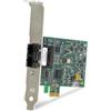 Allied Telesis 100FX Desktop PCI-e Fiber Network Adapter Card w/PCI Express, Fed