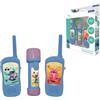 Lexibook, Disney Stitch, Kit avventuriero Stitch con walkie Talkie e Torcia Bussola, Blu, RPTW10D